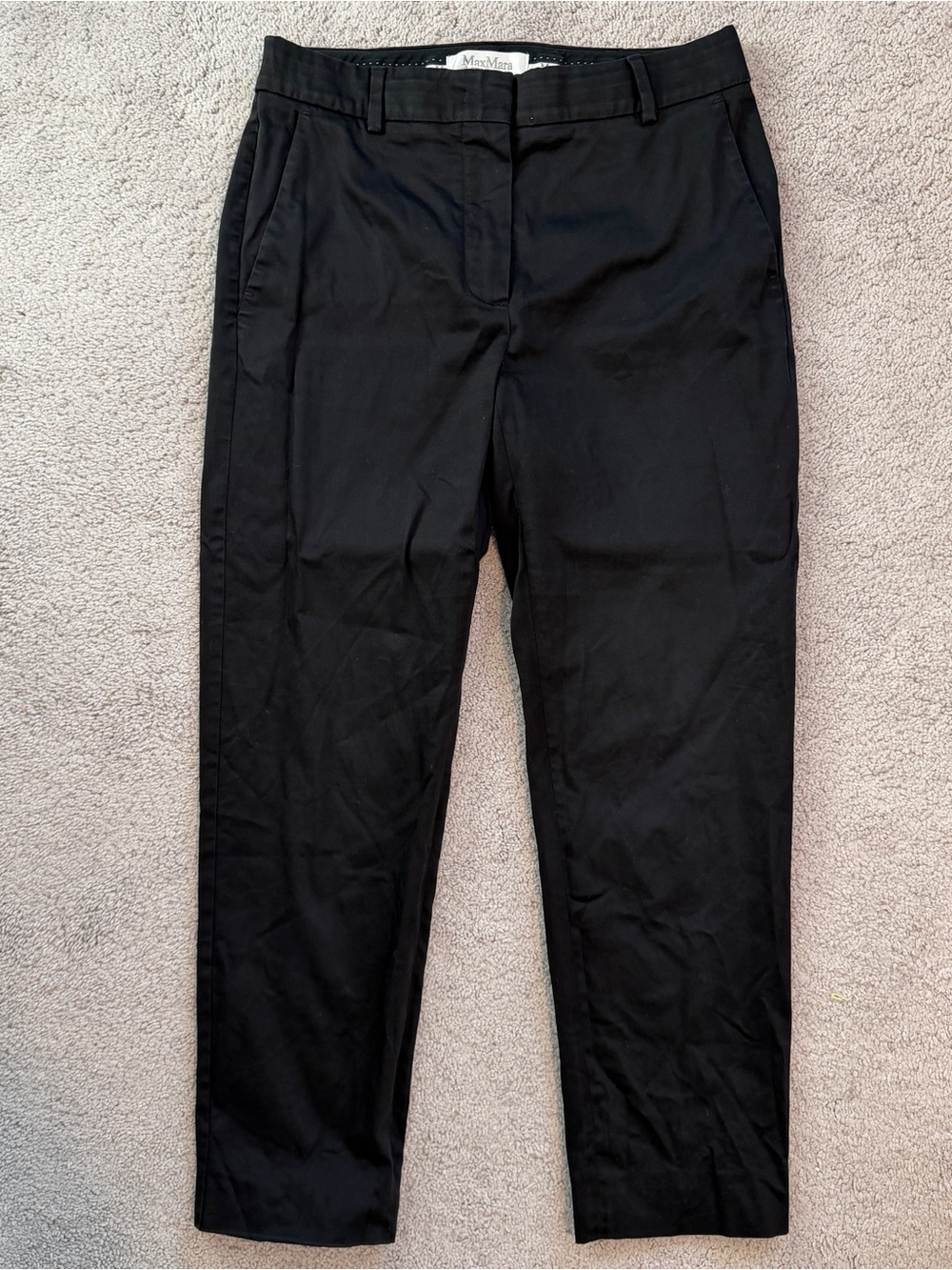 Max Mara high waisted ankle length trousers